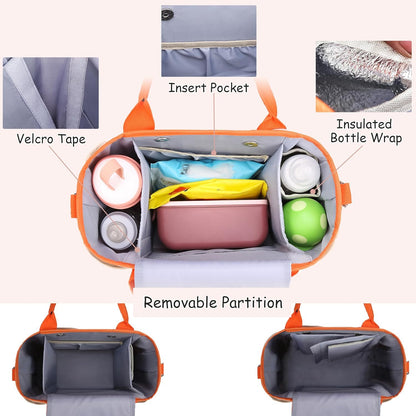 Diaper Bag Tote-Diaper Baby Bags,Waterproof Large Mommy Bag Maternity Bag For Hospital And Weekender Travel