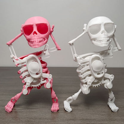 Mini 3D Skull Toy – Funny Stress Relief & Decorative Desk Gadget