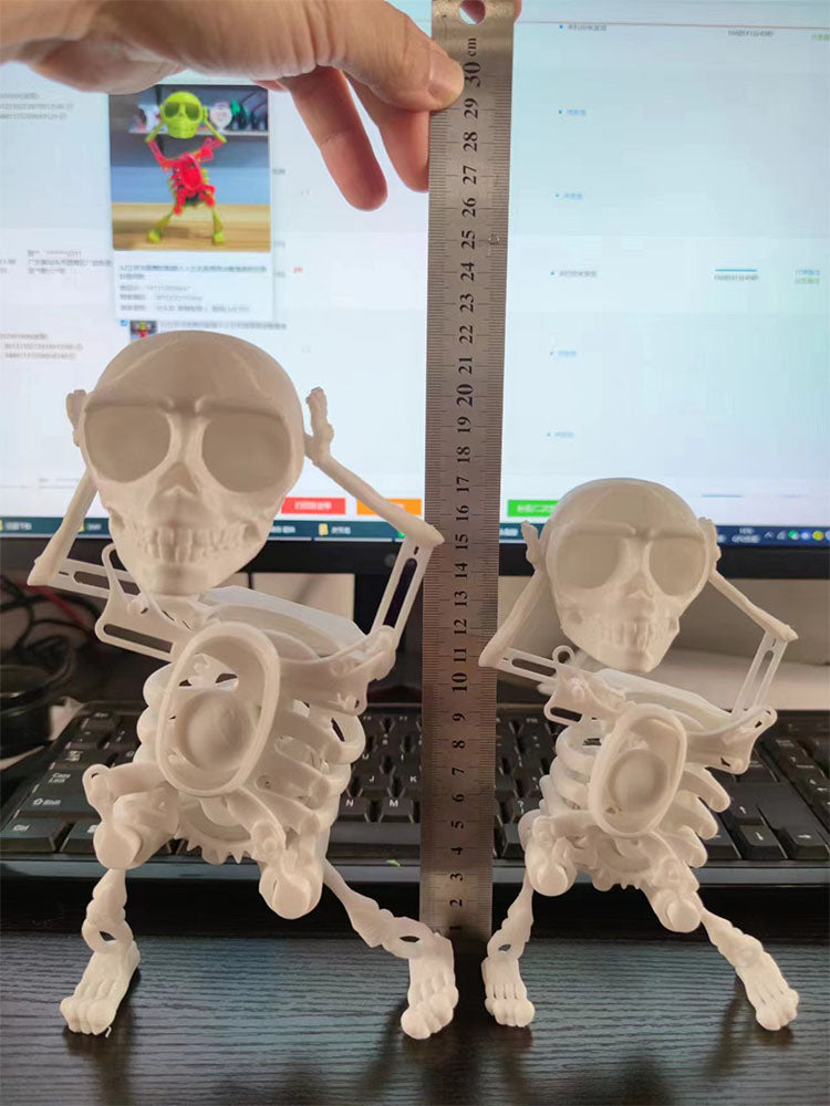 Mini 3D Skull Toy – Funny Stress Relief & Decorative Desk Gadget