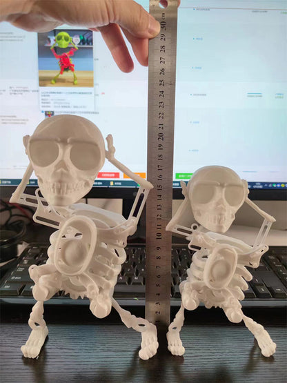 Mini 3D Skull Toy – Funny Stress Relief & Decorative Desk Gadget