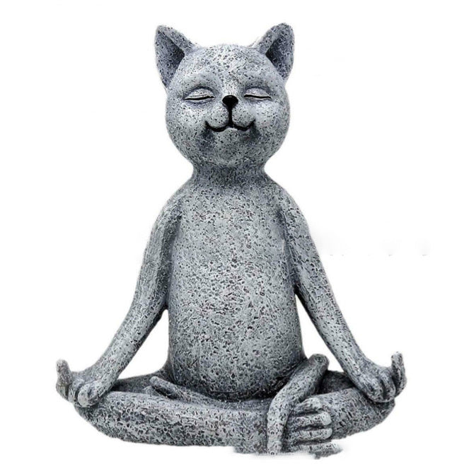 Zen Frog Meditation Statue – Relaxing Yoga Garden Decor Figurine | Resin Outdoor Ornament for Patio, Lawn & Home Decoration