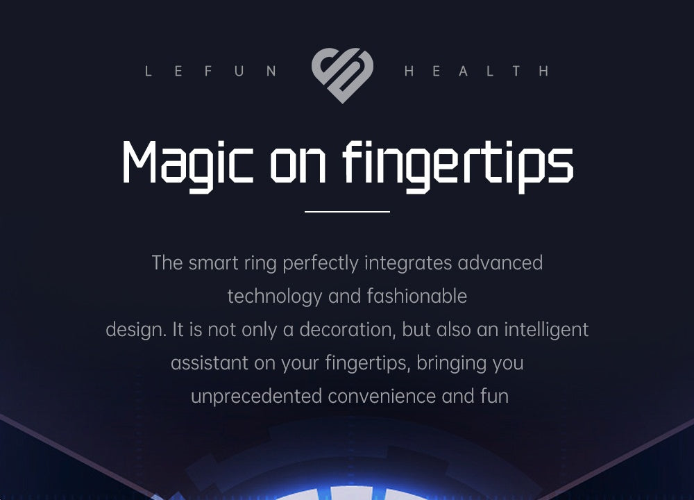Smart Ring R500 – Sleek Black Wearable with Health & Fitness Tracking, Heart Rate & SpO₂ Monitor, Sleep & Activity Insights