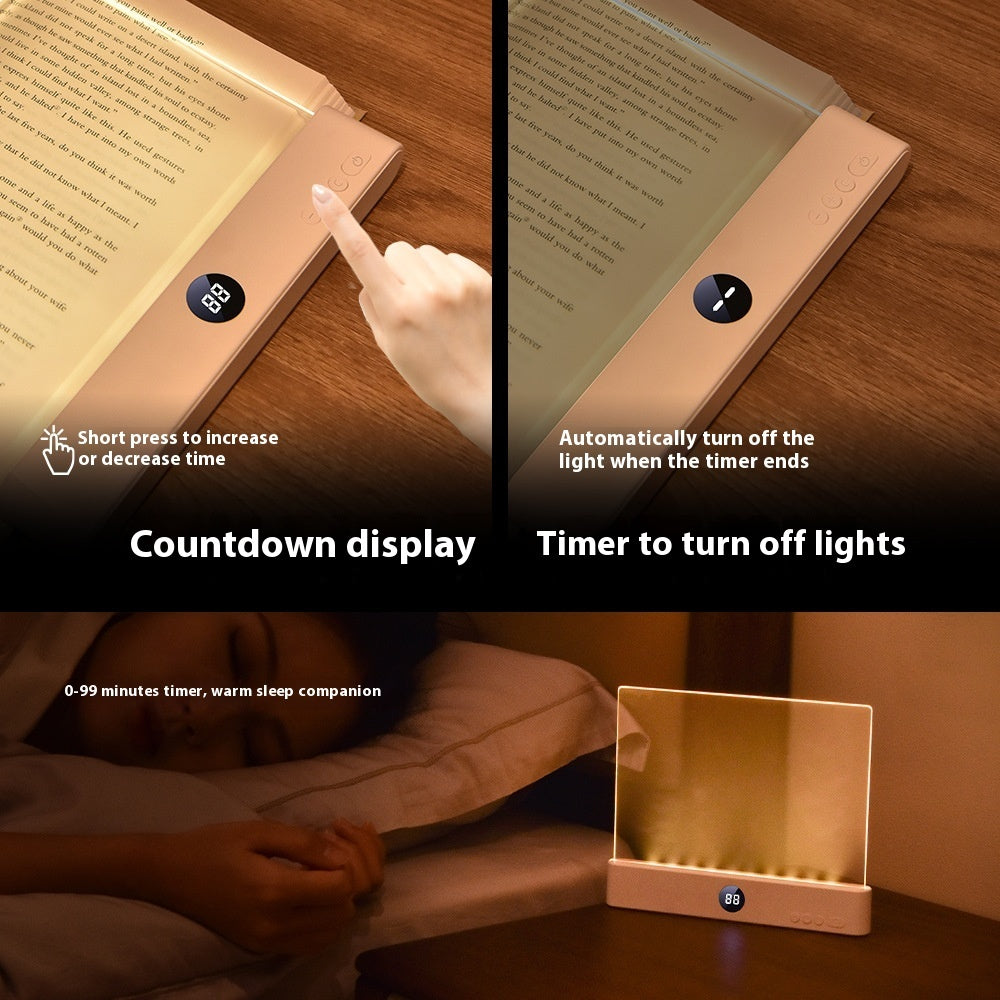 Read Comfortably Anytime – Rechargeable LED Book Light with Adjustable Brightness