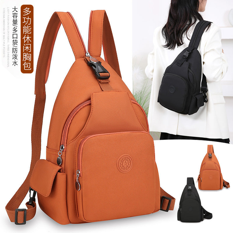 Fashion Backpack Women's Casual Waterproof Multifunctional Chest Bag