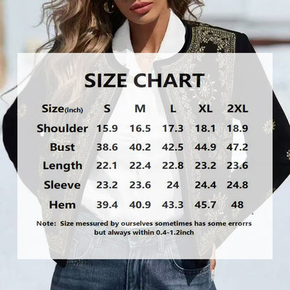 Women's Geometric Print Cardigan, Long Sleeve Open Front Knit Coat For Spring And Fall Semi-Formal Wear