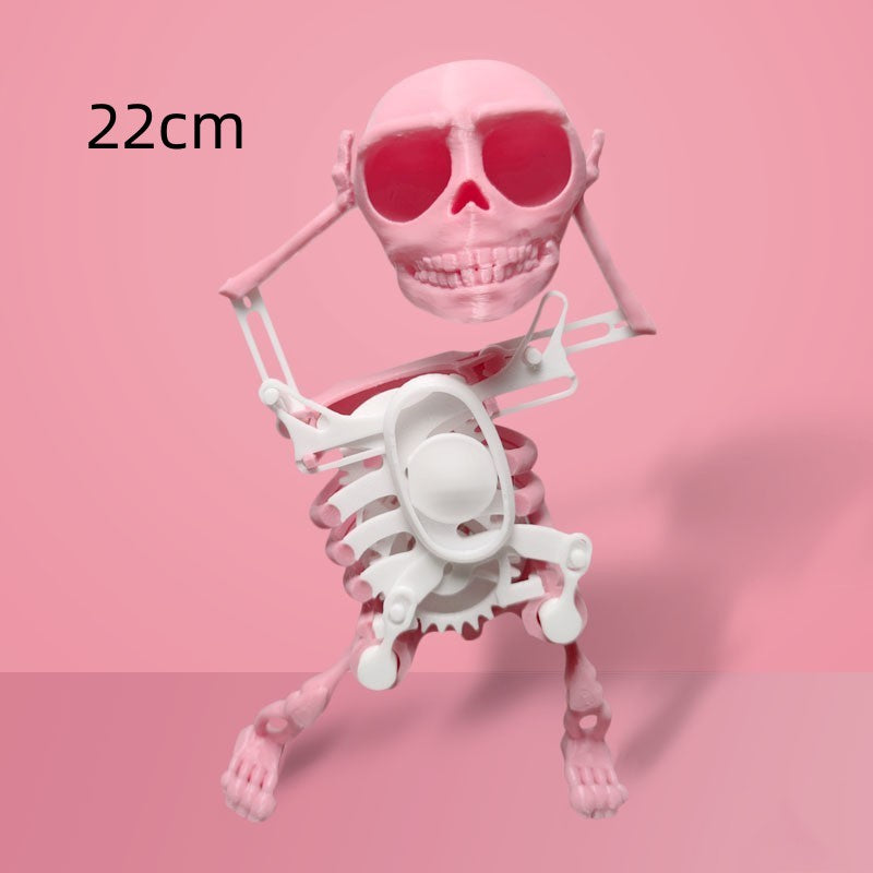 Mini 3D Skull Toy – Funny Stress Relief & Decorative Desk Gadget