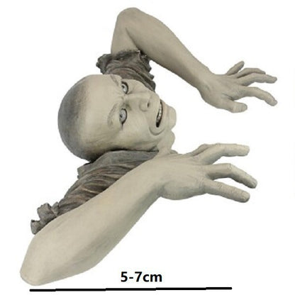 Resin Zombie Garden Statue Scary Outdoor Swamp Ornament for garden Décor
