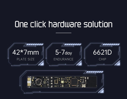 Smart Ring R500 – Sleek Black Wearable with Health & Fitness Tracking, Heart Rate & SpO₂ Monitor, Sleep & Activity Insights