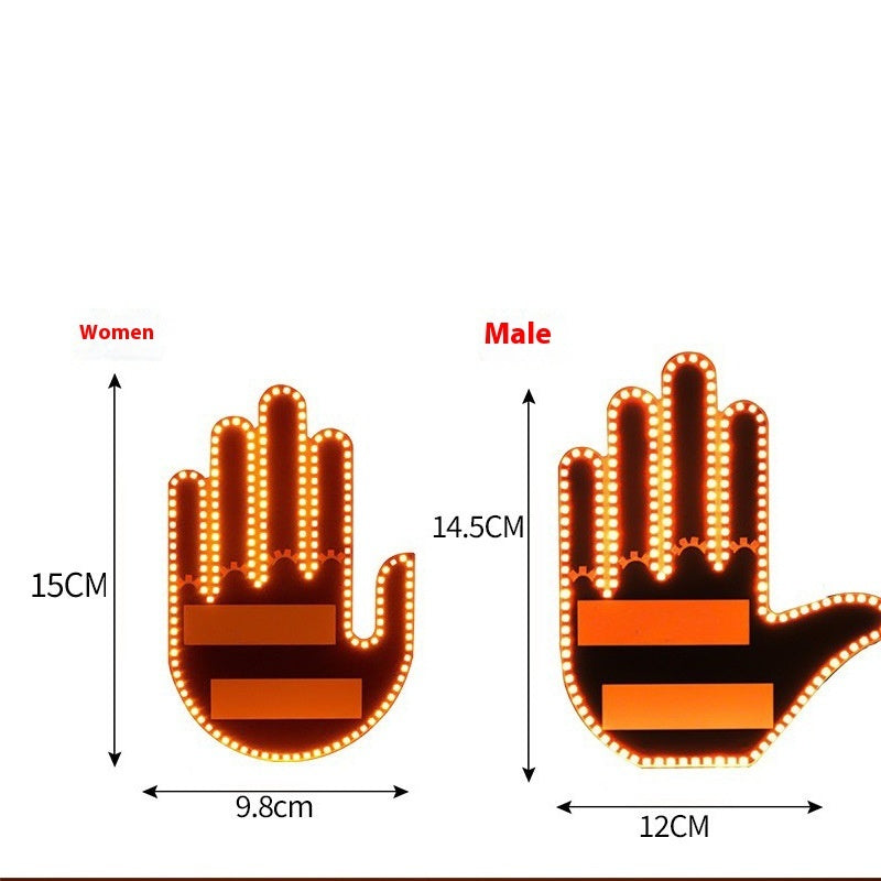 Car Finger Lights Multi-function Warning