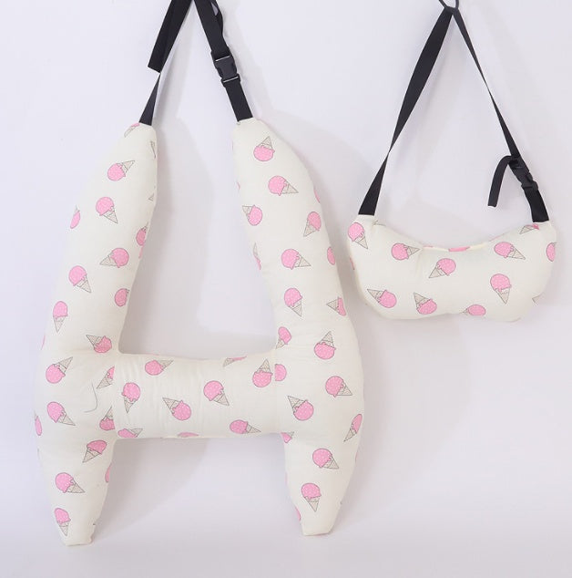 Kids Car Sleeping Pillow – Soft, Comfy Travel Headrest for Safe & Cozy Rides