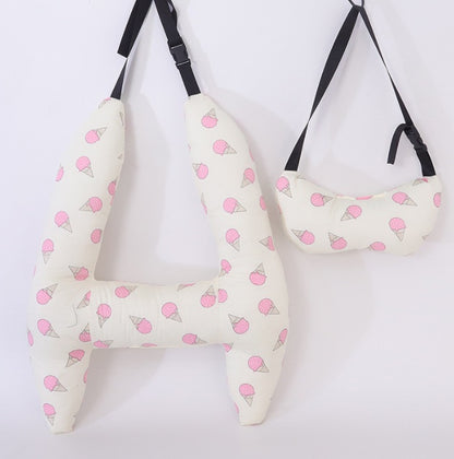 Kids Car Sleeping Pillow – Soft, Comfy Travel Headrest for Safe & Cozy Rides