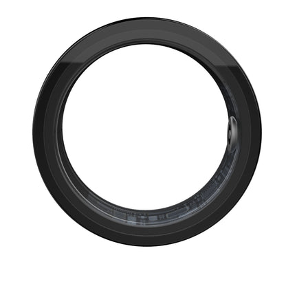 Smart Ring R500 – Sleek Black Wearable with Health & Fitness Tracking, Heart Rate & SpO₂ Monitor, Sleep & Activity Insights
