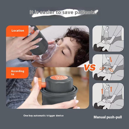 Automatic Anti-Suffocation Safety Mask for Kids & Elderly | Emergency Breathing Protection Device