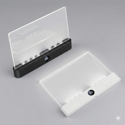 Read Comfortably Anytime – Rechargeable LED Book Light with Adjustable Brightness