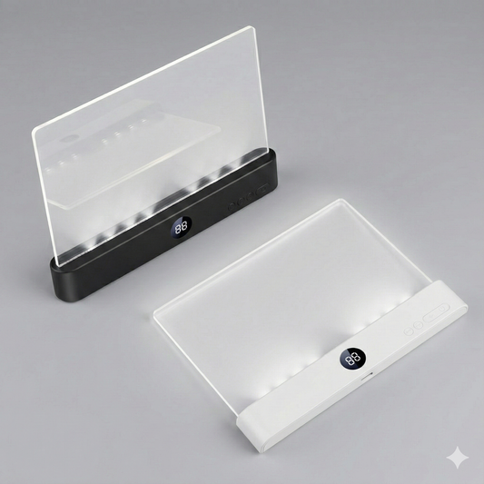 Read Comfortably Anytime – Rechargeable LED Book Light with Adjustable Brightness