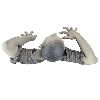 Resin Zombie Garden Statue Scary Outdoor Swamp Ornament for garden Décor