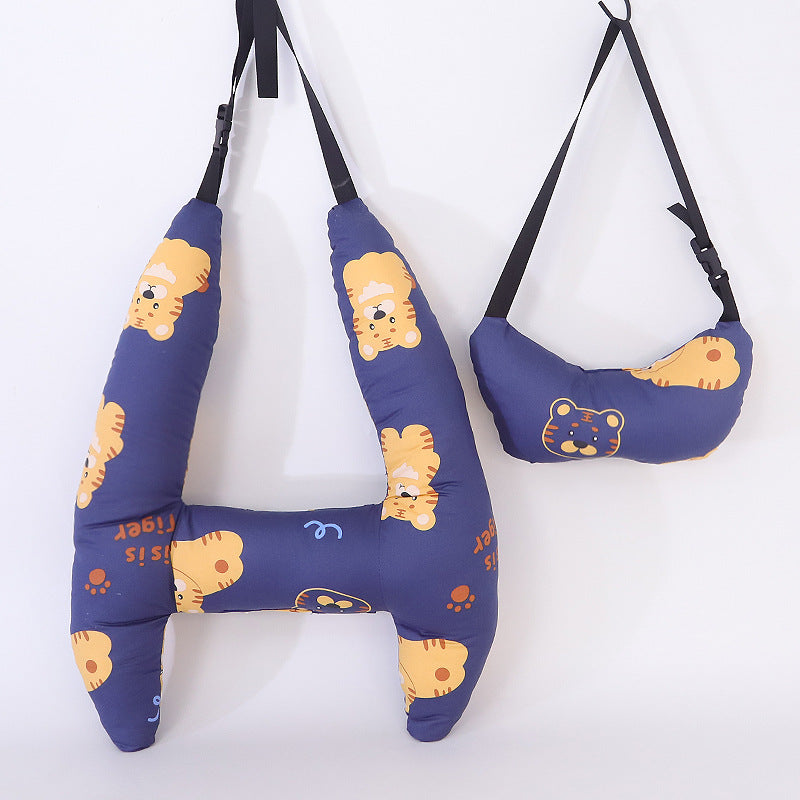 Kids Car Sleeping Pillow – Soft, Comfy Travel Headrest for Safe & Cozy Rides