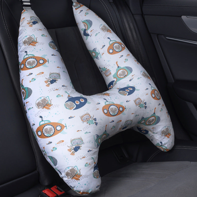 Children’s Car Nap Pillow – Safe, Supportive & Super Soft
