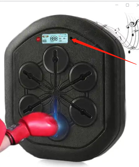 Music Boxing Machine – Hanging Sanda Sandbag for Home Training