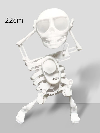 Mini 3D Skull Toy – Funny Stress Relief & Decorative Desk Gadget