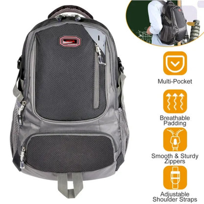 Neutral School Backpack, Casual Travel Shoulder Bag