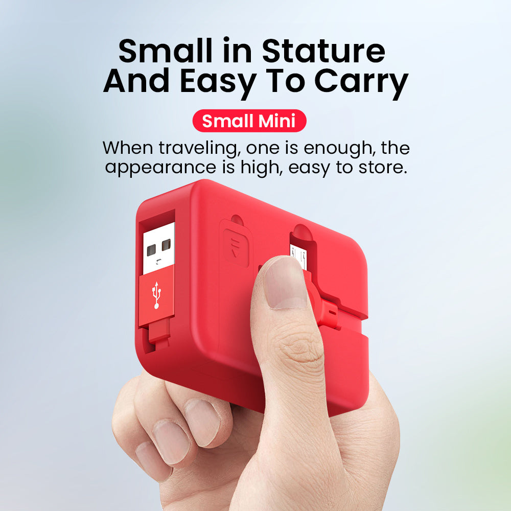 4-in-1 Retractable Charging Cable with Phone Stand – Macaron-Style USB Data Cable for iPhone, Type-C & Micro Devices | Fast-Charge Storage Box Design