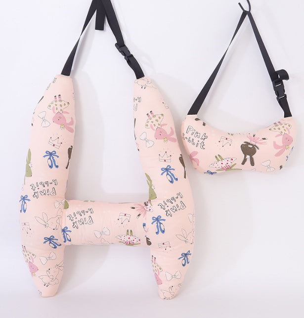 Kids Car Sleeping Pillow – Soft, Comfy Travel Headrest for Safe & Cozy Rides