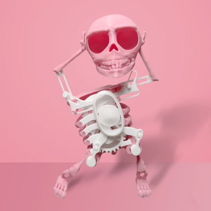 Mini 3D Skull Toy – Funny Stress Relief & Decorative Desk Gadget